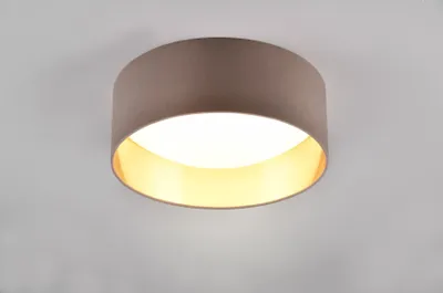 Obrázek produktu pro TRIO Reality R64191141 LOCARNO stropné svietidlo SMD LED D300mm 12W/1160lm 3000K šedohnedá