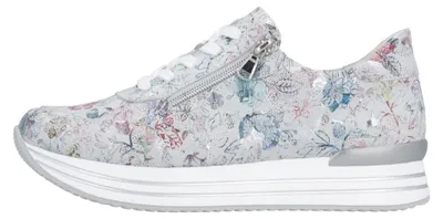 Produktbild von Remonte Damen Sneaker Floralmuster Reißverschluss D1326, Größe:42 EU, Farbe:Mehrfarbig