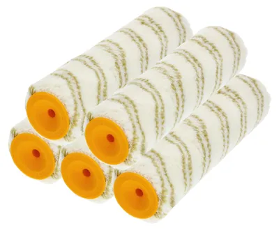 Zdjęcie produktu dla Zestaw 5 wałków malarskich Hardy, 25 cm, seria Maxprofi, wałki poliamidowe, włosie 12 mm