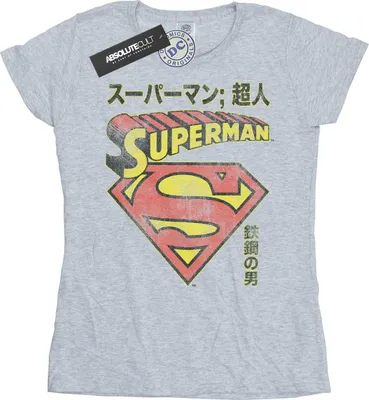 Produktbild von DC Comics - T-Shirt für Damen BI17159 (XXL) (Grau)