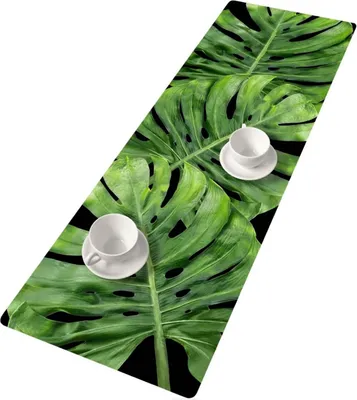 Produktbild von Bertoni Tischläufer, Filz, 115x40cm, Galapagos Night Druckmuster