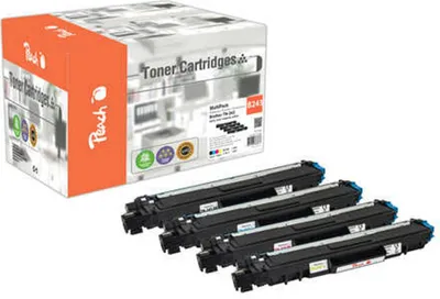 Image de Peach PT1064 Peach Toner Brother TN-243 MultiPack REM,KOM
