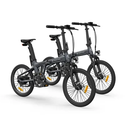Produktbild von ADO EBike 2*Air 20S Elektrofahrrad, bike,klapprad Riemenantrieb,Citybike,20 zoll,250W，stvzo,ebike Damen/Herren Grau+Grau