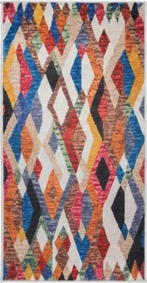 Produktbild von Küchenteppich Mexico Küchenläufer - geometrisches Muster – 50x120cm - mehrfarbig