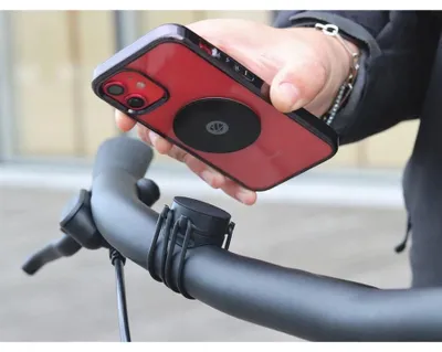 Produktbild von Fahrradhalterung U Pro für Smartphones, 360° drehbar, Lenkerdurchmesser 20–28 mm
