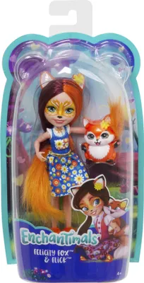 Immagine prodotto di Bambola Enchantimals Felicity Fox + Fox Flick Fxm71 Fnh22 Mattel
