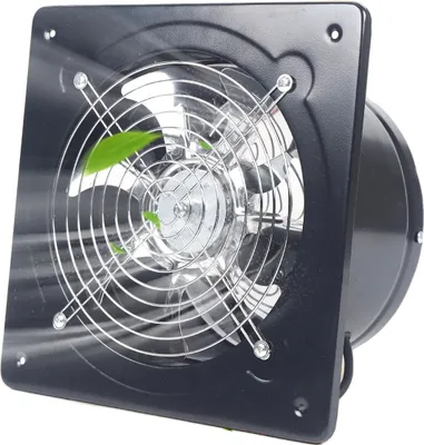 Immagine prodotto di Ventilatore di scarico a parete, potenza 80W, flusso d'aria 850m³/h, funzionamento silenzioso
