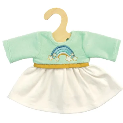 Produktbild von Heless Kleid Rainbow Gr.28-35cm, für Puppen und Plüschtiere, ab 18 Monaten