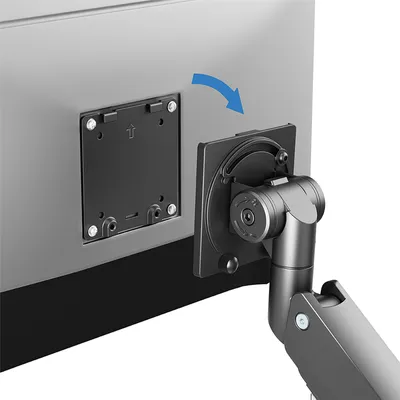 Produktbild von LogiLink Monitor-Schreibtischhalterung 17-57' schwarz