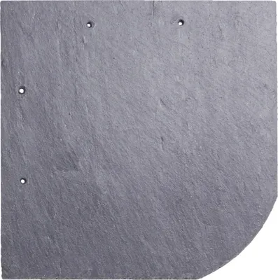 Produktbild von Naturschiefer Bogen 20 x 20 cm anthrazit 10er Set