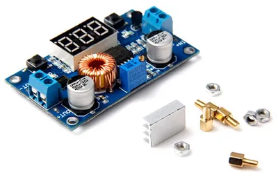 Step-Down Modul 4-38V auf 1,25-36V 5A Voltmeter