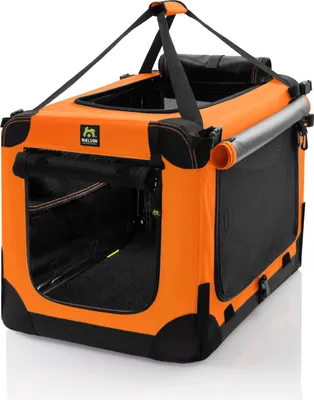 Produktbild von Maelson Soft Kennel Neon-Orange, 62 cm - faltbare Hunde-Transportbox
