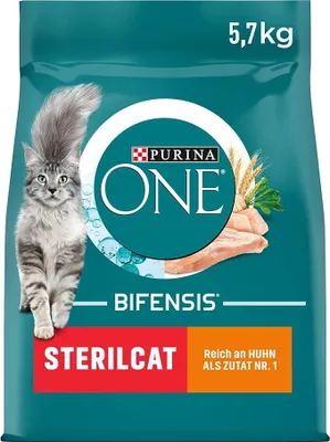 Produktbild von PURINA ONE BIFENSIS Sterilcat Trockenfutter für Katzen mit Huhn