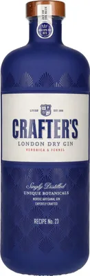 Image de Crafter's London Dry Gin Recipe No. 23 43% Vol. 1l