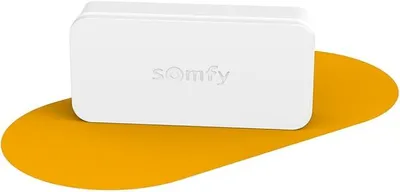 Vibrations- und Öffnungsmelder Somfy 2401487 zum Schutz von Türen und Fenstern – Produktbild 1