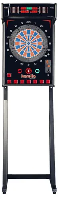 Obrázok produktu pre Šípkový automat Karella "E-MASTER wall machine" čierny so stojanom s otvorom na mince