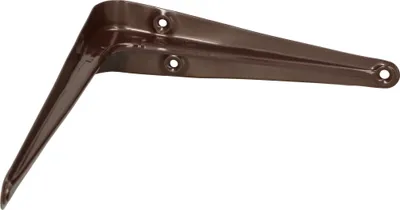 Zdjęcie produktu dla KOTARBAU® Wspornik pólki 175x150 mm Wspornik pólki do montazu sciennego Brazowy