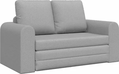 Immagine prodotto di vidaXL Divano letto grigio nuvola 148 x 71 x 83 cm tessuto