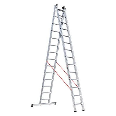 Produktbild von Euroline Premium 306 Mehrzweckleiter 2x14 Sprossen