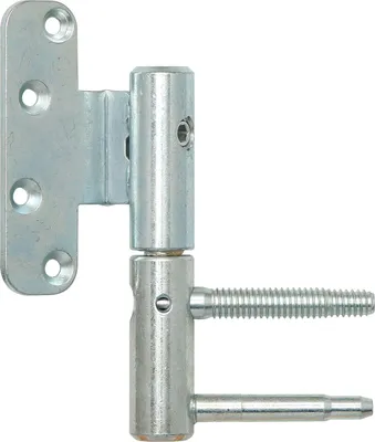 Obrázok produktu pre Dverový záves 3DIM 2-dielny ø 20 mm výška ľavého závesu 112 mm pre zapustené drevené dvere, oceľ
