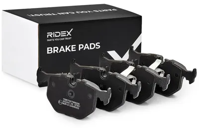 Produktbild von RIDEX 402B0070 Bremsbeläge Satz Hinten für BMW 3 Limousine (E46) 5 Limousine (E39) 3 Touring (E46) X3 (E83) 3 Coupe (E46)