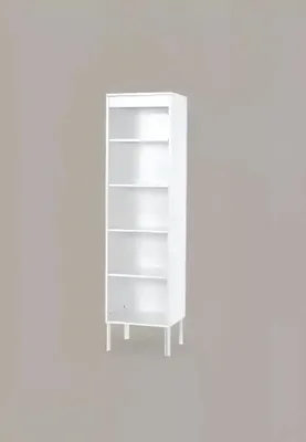 Image de Étagère Armoire Bibliothèque polyvalente Étagères en bois Armoires 184x48x42