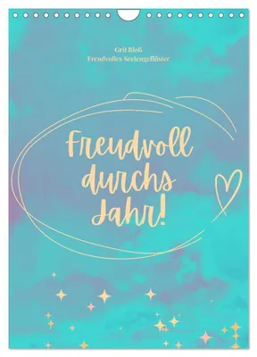 Produktbild von Freudvoll durchs Jahr! (Wandkalender 2027 DIN A4 hoch), CALVENDO Monatskalender
