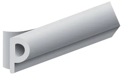 Image de Joint de calfeutrement profil P blanc 7,5m - ELLEN - 3000021