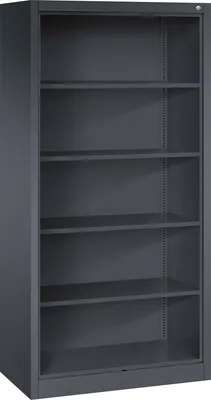 Produktbild von Büroregal mit 4 Einlegeböden Bücherregal Standregal Aktenregal 195x93x50 cm