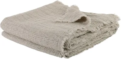 Obrázek produktu pro Zoeppritz Basis, přikrývka z lnu, rozměry 170x230 cm, materiál: 100% len, barva: hnědá (jako hlína), model: 090, kód produktu: 100350, EAN: 4051244402323