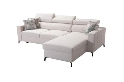 Produktbild von Ecksofa mit Schlaffunktion Latina Bettkasten Ottomane Rechts