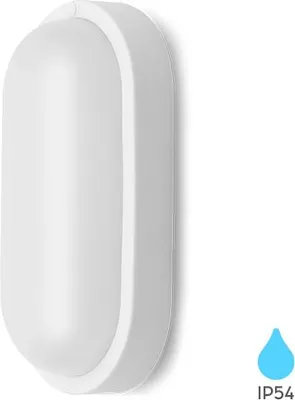 Produktbild von Braytron LED 8W Wand Decken Leuchte Feuchtraumleuchte Keller Außen Flur Garage 6500K IP54