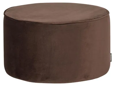 Produktbild von sara hocker 36xø60 cm niedrig samt dunkelbraun