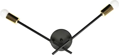 Image de Applique Murale Toolight APP1119-2W Black
