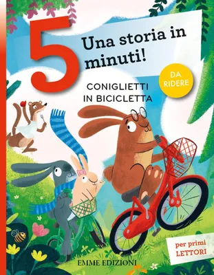 Immagine prodotto di Coniglietti in bicicletta. Stampatello maiuscolo