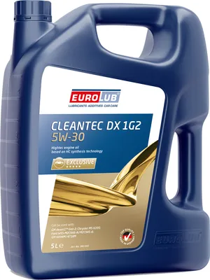 Produktbild von 5 Liter EUROLUB 5W-30 CLEANTEC DX 1G2 Chrysler MS-6395 Ford WSS-M2C945-A Ford WSS-M2C946-A GM 4718-M GM 6094-M DEXOS 1 GEN 2