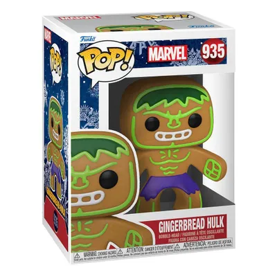 Immagine prodotto di FUNKO POP! - MARVEL - Hulk di pan di zenzero per le vacanze #935