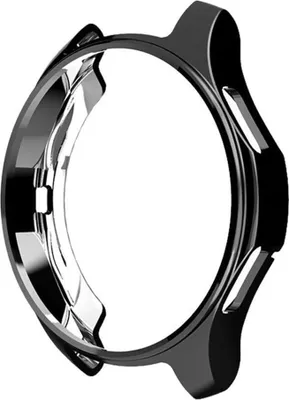 Produktbild von Soft Frontier Smart Watch Case Cover Schutzrahmenband für Samsung Gear S3-Schwarz