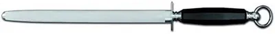 Immagine prodotto di Ambrogio Sanelli - Supra - Linea professionale in acciaio Nitro-B - Acciaino ovale cromato 30 cm
