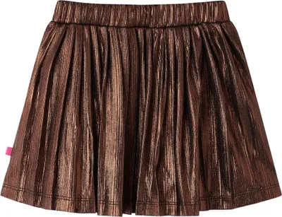 Image de vidaXL Jupe pour enfants avec paillettes Cognac 92