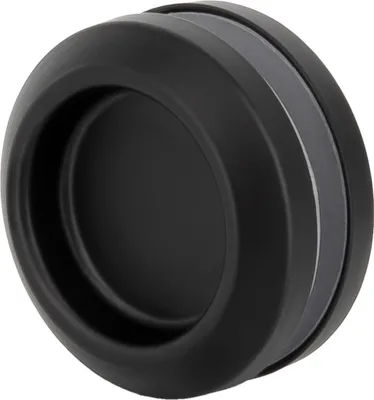Produktbild von SCHMIDT security tools Einlassgriff A Edelstahl Schwarz Muschelgriff Türgriff