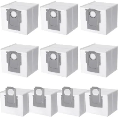 Produktbild von PromoHome® 10 Stück Staubbeutel Kompatibel mit Roborock S8+/S8 Pro Ultra/S7 MaxV Ultra/S7 Pro Ultra/Q7+/Q7 Max+/Q5+ Staubsauger Station