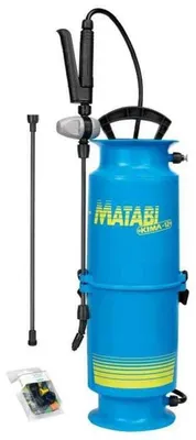Productafbeelding van Matabi Compressiedrukspuit met draagriemen en regelbare spuitkop 8 liter