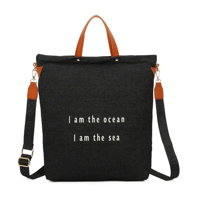 Produktbild von Gallantry, Seabag Cabas Handtasche in Jean, Schwarz