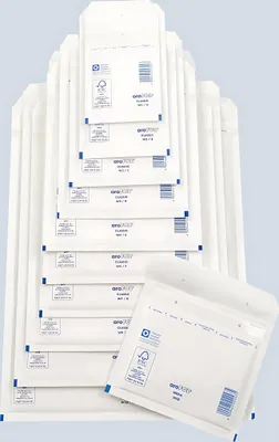 Produktbild von Luftpolstertasche 12/B Innenmaß: 120X215mm ws