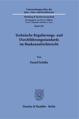 Image de Technische Regulierungs- und Durchführungsstandards im Bankenaufsichtsrecht