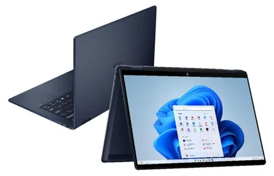 Obrázek produktu pro Notebook HP OmniBook X Flip 14-fm0040nw 2 v 1, 2K OLED dotyková obrazovka / Intel® Core™ Ultra 5 226V, 16 GB RAM, 512 SSD Arc™ 130V, Windows 11 Home, modrý