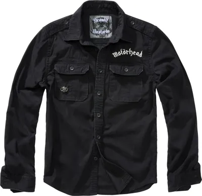 Produktbild von Brandit Motörhead Vintage Shirt Long Sleeve black, 7XL