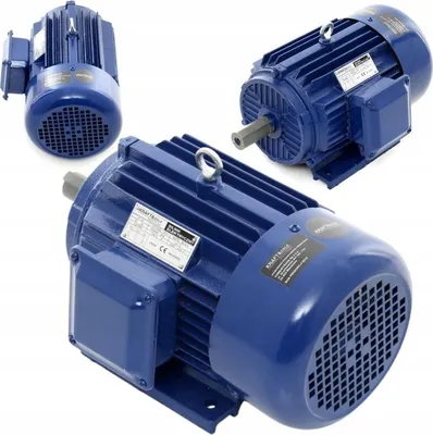 Zdjęcie produktu dla Silnik Elektryczny Trójfazowy 380V 2850 Rpm 5,5Kw Kraft&Dele