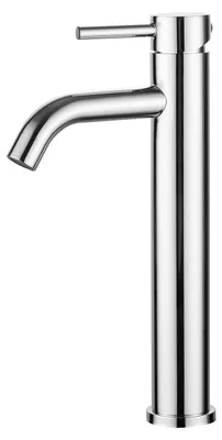 Immagine prodotto di Miscelatore monocomando per lavabo - Acciaio inossidabile - Cromato - Risparmio idrico fino al 30%